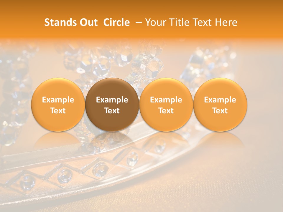 Fancy Winner Gem PowerPoint Template
