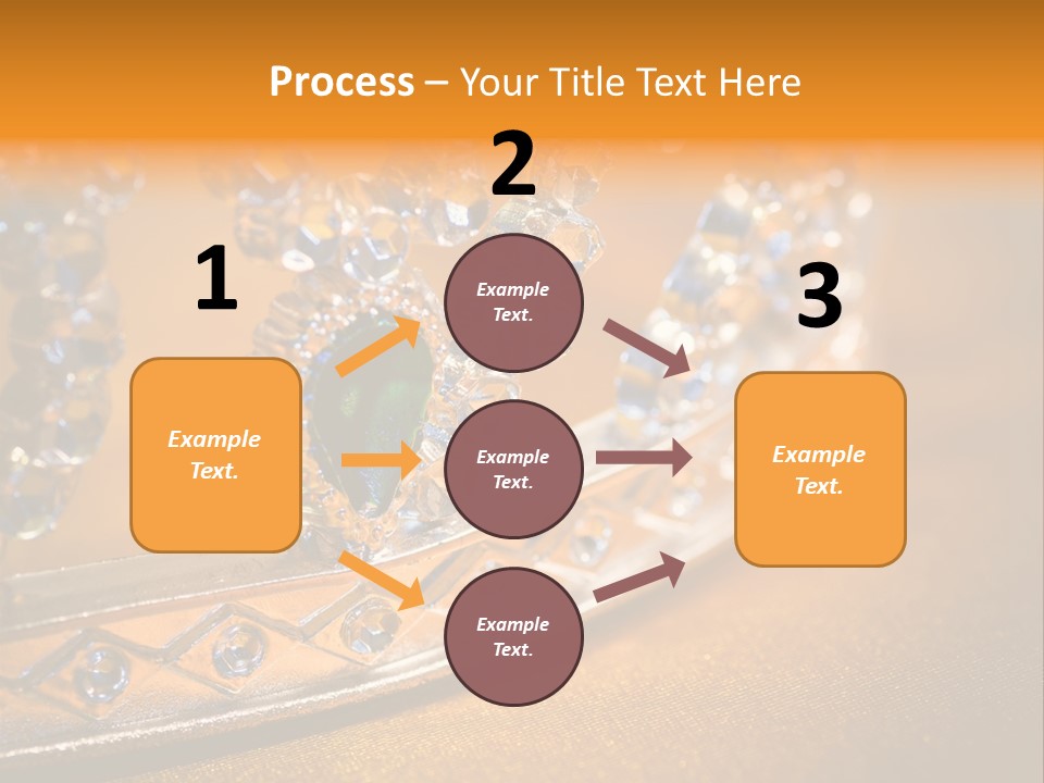 Fancy Winner Gem PowerPoint Template