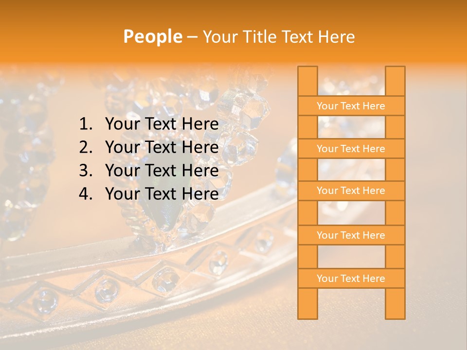 Fancy Winner Gem PowerPoint Template