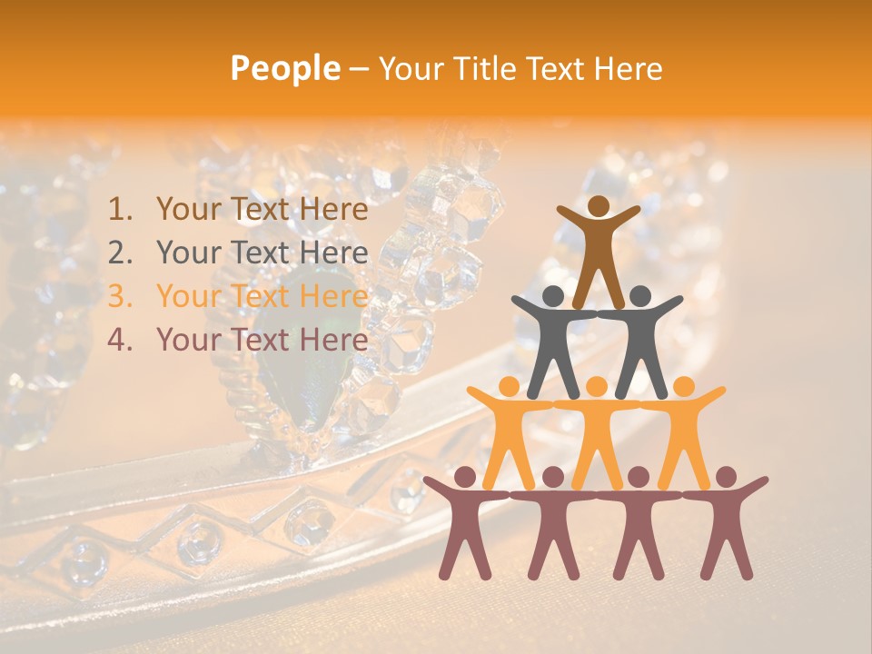 Fancy Winner Gem PowerPoint Template