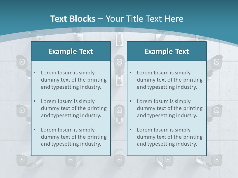 Privacy Observation Safe PowerPoint Template