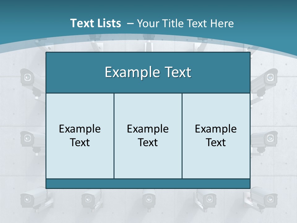 Privacy Observation Safe PowerPoint Template