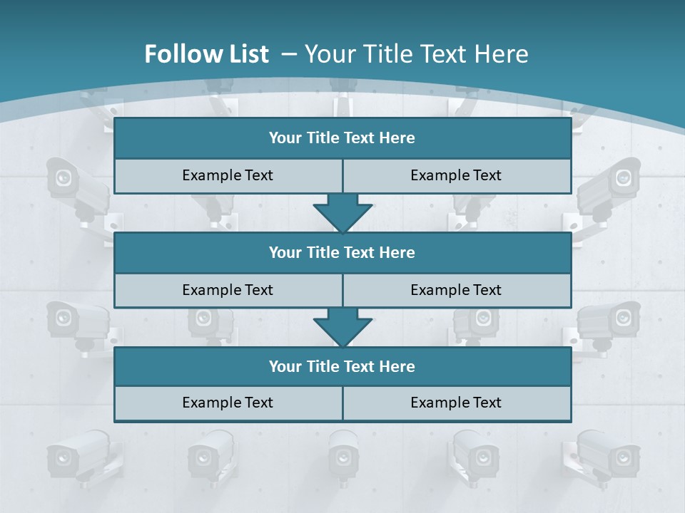 Privacy Observation Safe PowerPoint Template