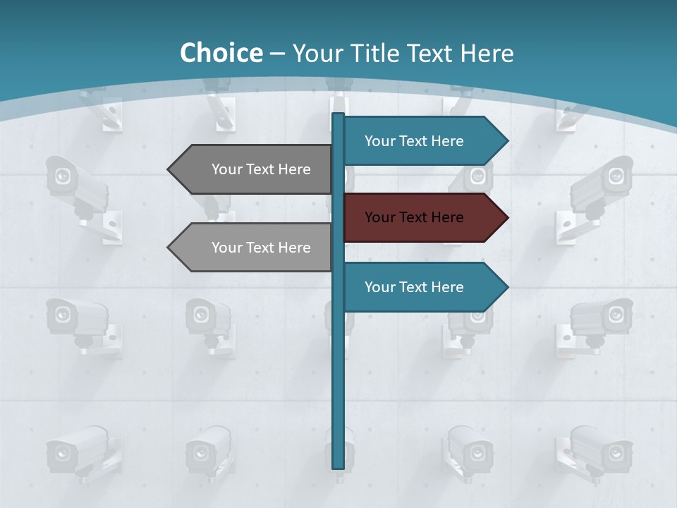 Privacy Observation Safe PowerPoint Template