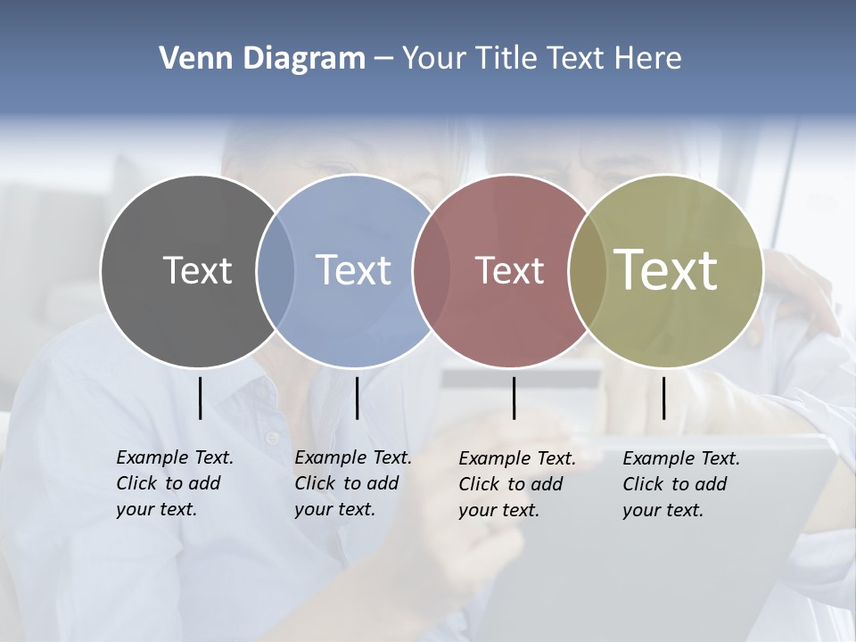 Smile Pda Senior Couple PowerPoint Template