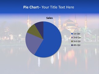 Dusk Blue Empire PowerPoint Template