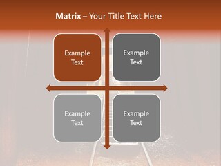 Stone Miner Train PowerPoint Template