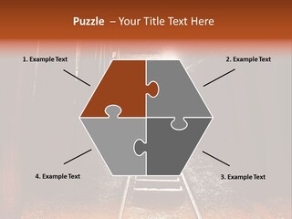 Stone Miner Train PowerPoint Template