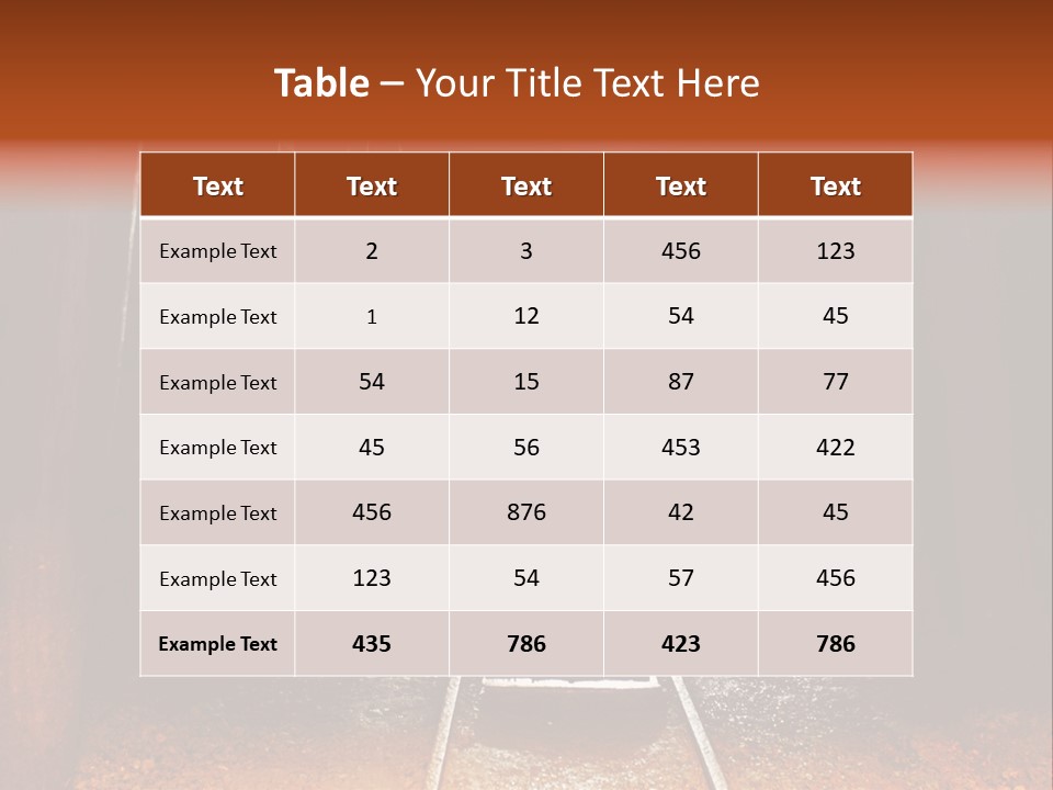 Stone Miner Train PowerPoint Template