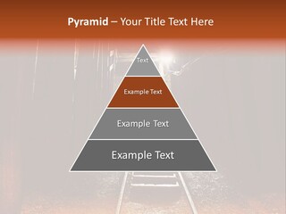 Stone Miner Train PowerPoint Template