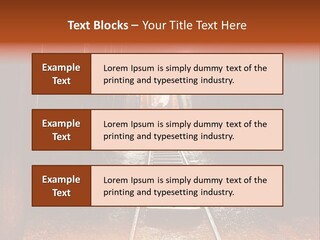 Stone Miner Train PowerPoint Template