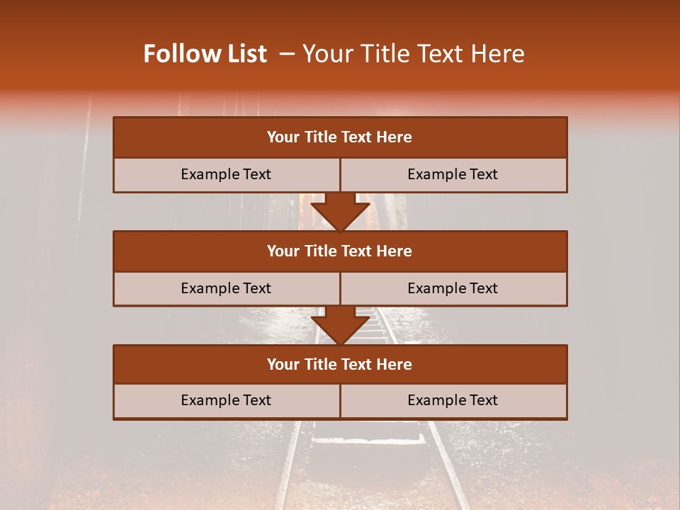 Stone Miner Train PowerPoint Template