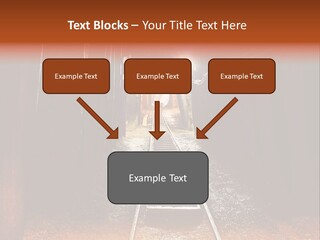 Stone Miner Train PowerPoint Template