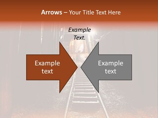 Stone Miner Train PowerPoint Template