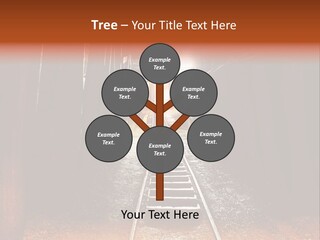 Stone Miner Train PowerPoint Template