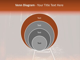 Stone Miner Train PowerPoint Template