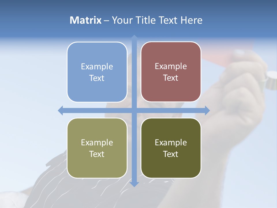Caucasian Punishment Wrong PowerPoint Template