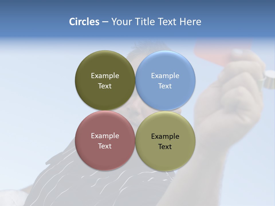 Caucasian Punishment Wrong PowerPoint Template