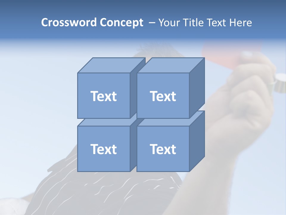 Caucasian Punishment Wrong PowerPoint Template