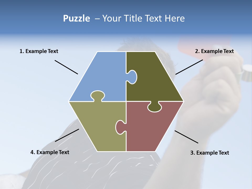 Caucasian Punishment Wrong PowerPoint Template