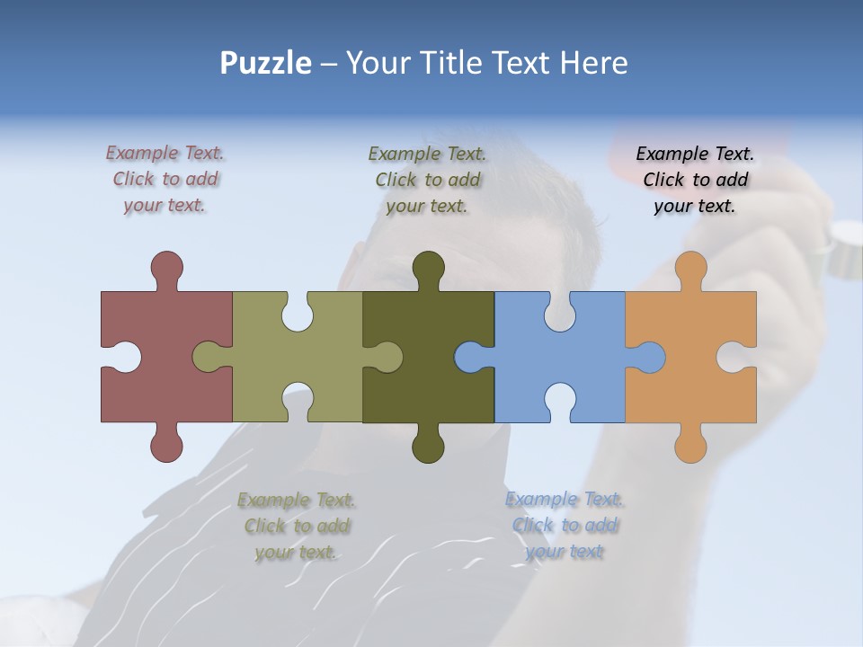 Caucasian Punishment Wrong PowerPoint Template