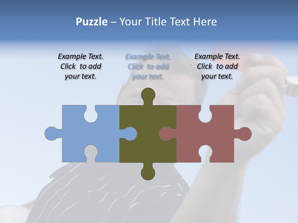 Caucasian Punishment Wrong PowerPoint Template