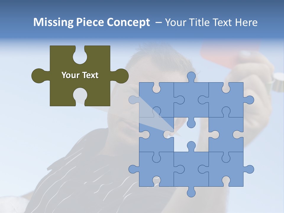 Caucasian Punishment Wrong PowerPoint Template