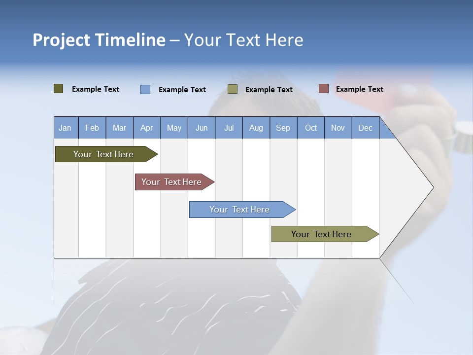Caucasian Punishment Wrong PowerPoint Template