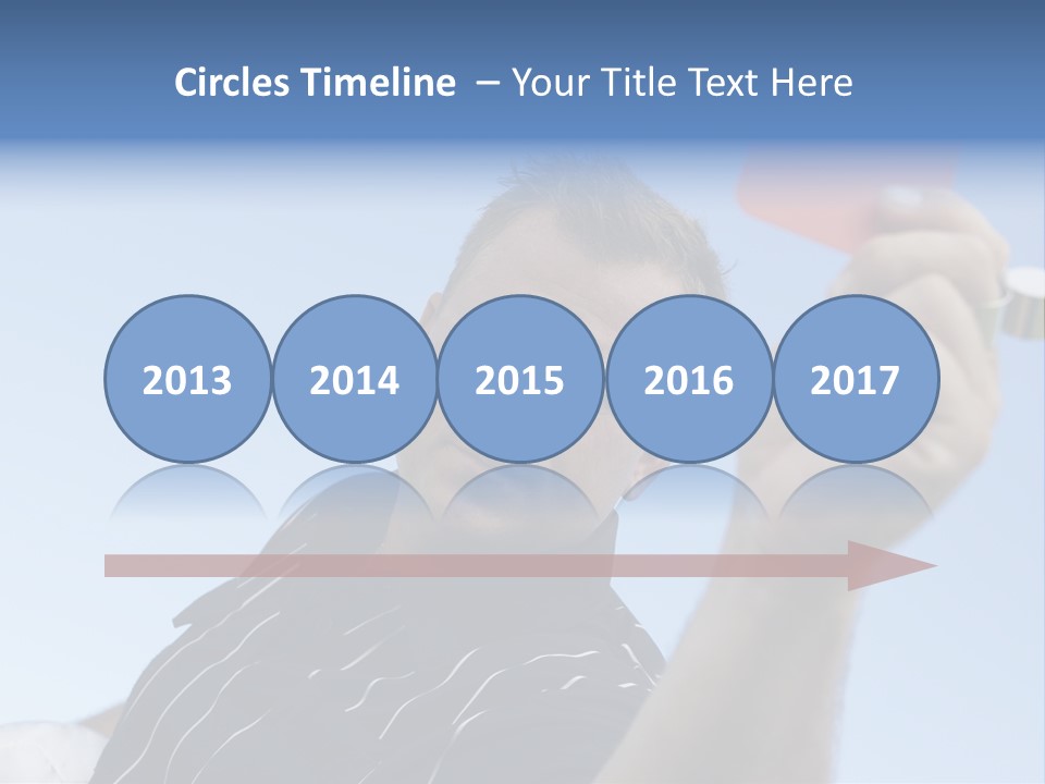 Caucasian Punishment Wrong PowerPoint Template