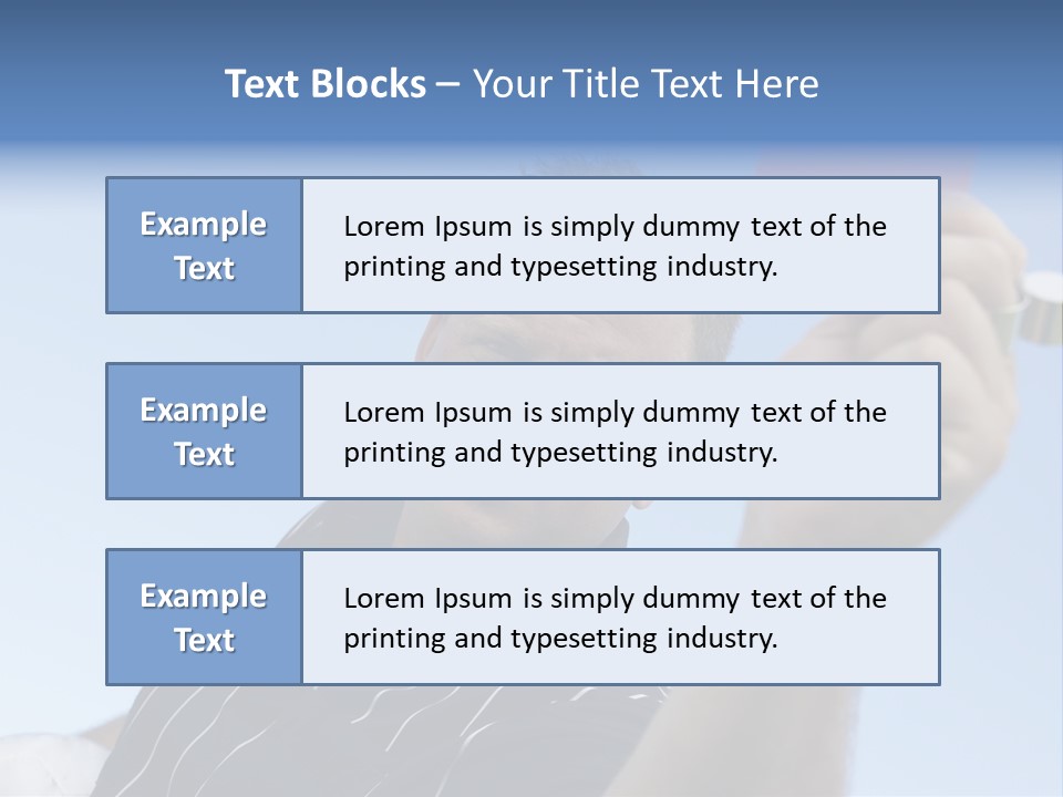 Caucasian Punishment Wrong PowerPoint Template