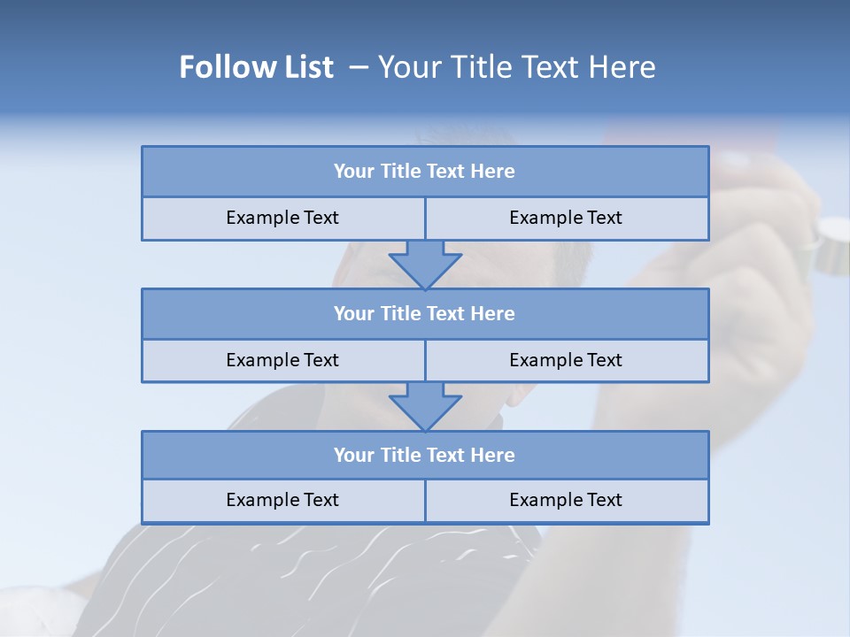 Caucasian Punishment Wrong PowerPoint Template