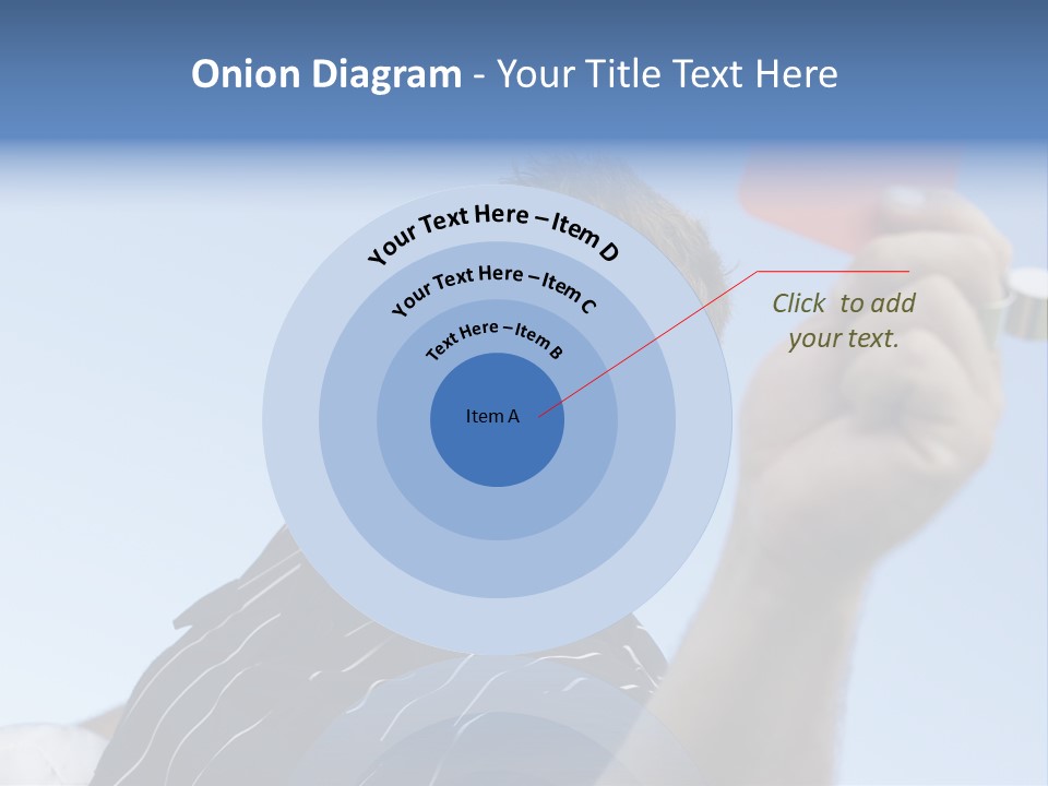 Caucasian Punishment Wrong PowerPoint Template