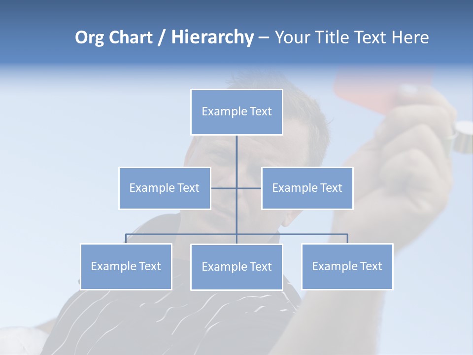 Caucasian Punishment Wrong PowerPoint Template