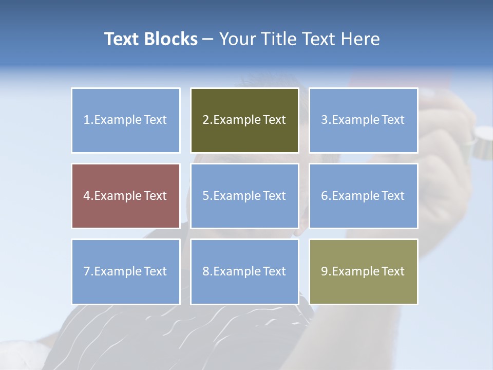 Caucasian Punishment Wrong PowerPoint Template