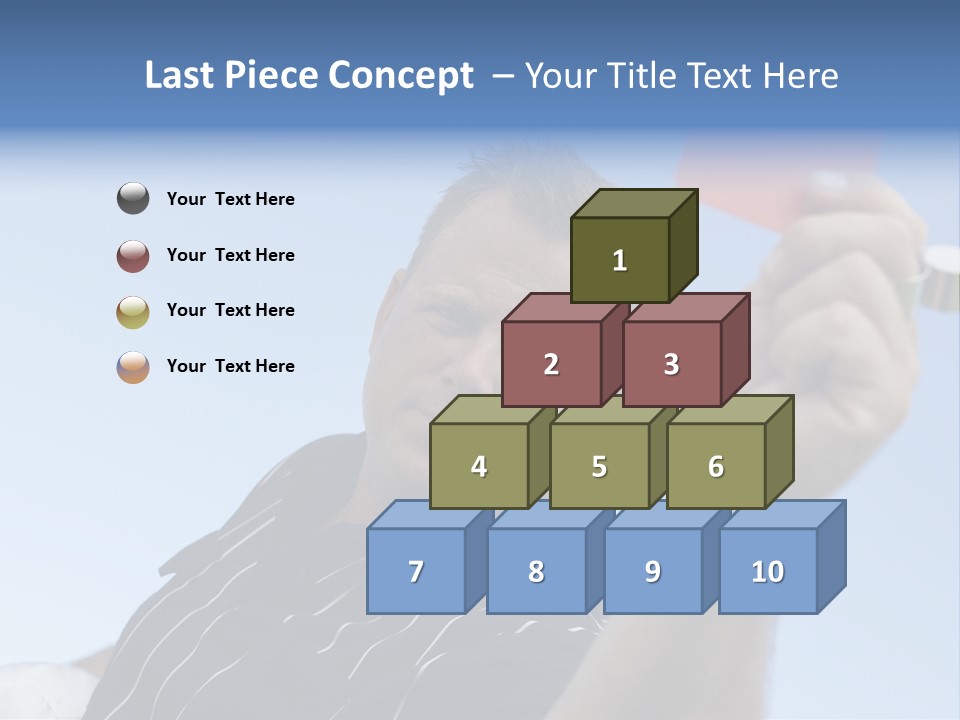 Caucasian Punishment Wrong PowerPoint Template