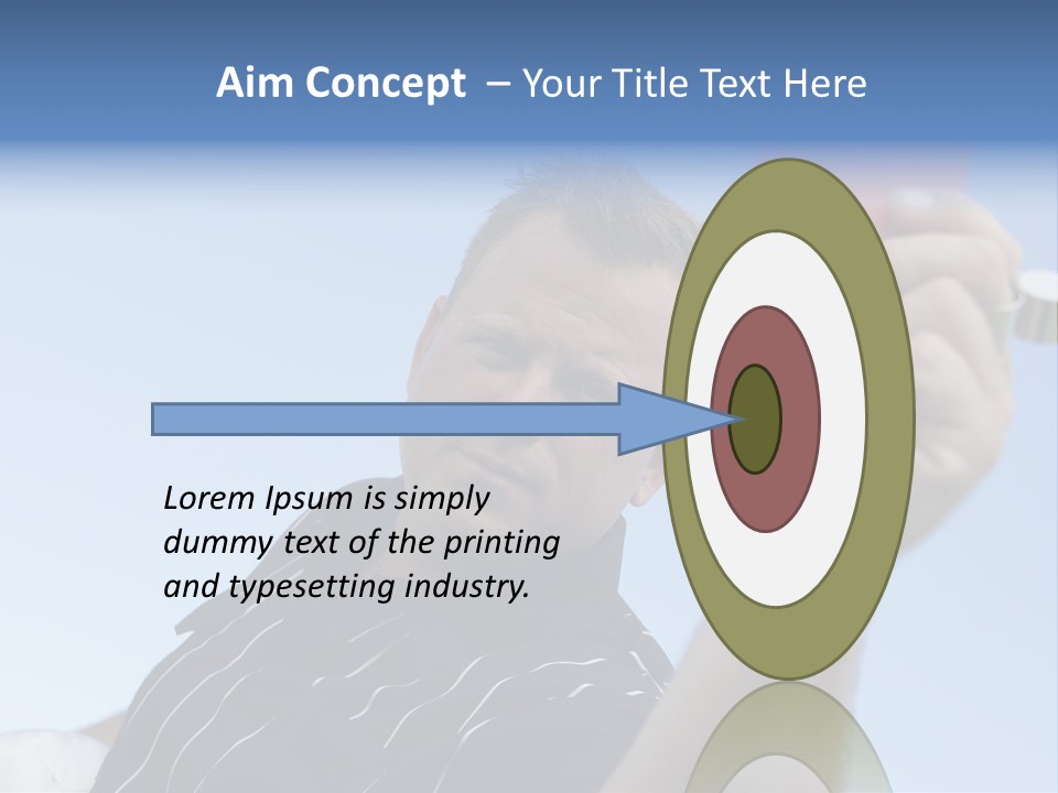 Caucasian Punishment Wrong PowerPoint Template