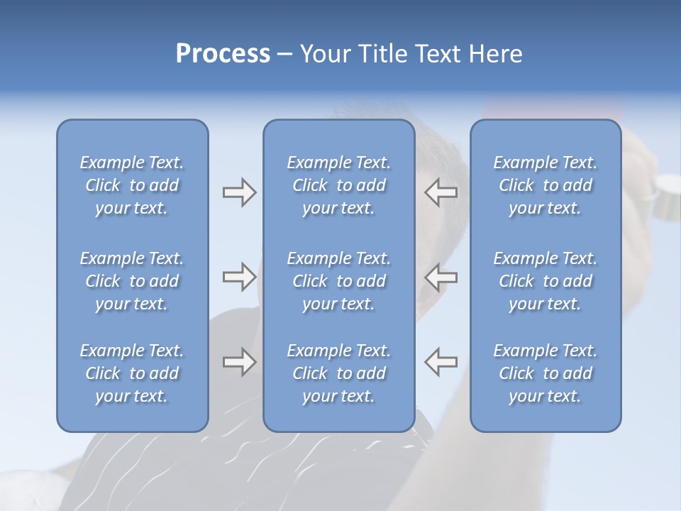 Caucasian Punishment Wrong PowerPoint Template