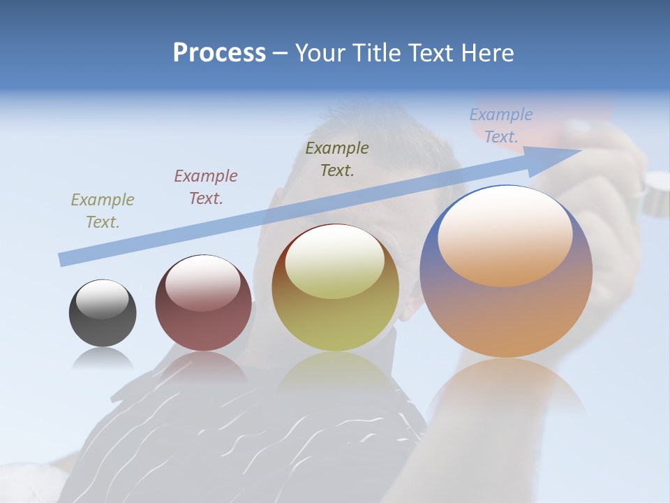 Caucasian Punishment Wrong PowerPoint Template