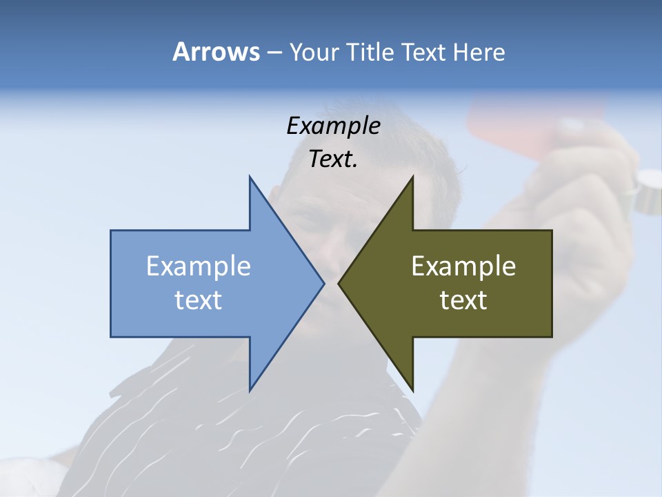 Caucasian Punishment Wrong PowerPoint Template