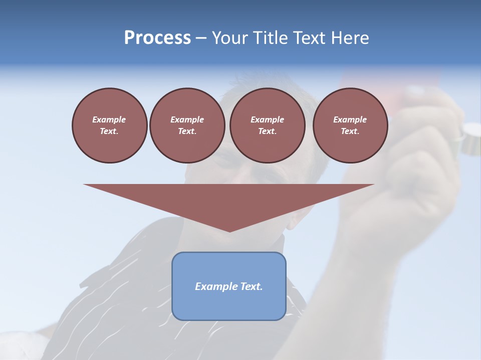 Caucasian Punishment Wrong PowerPoint Template