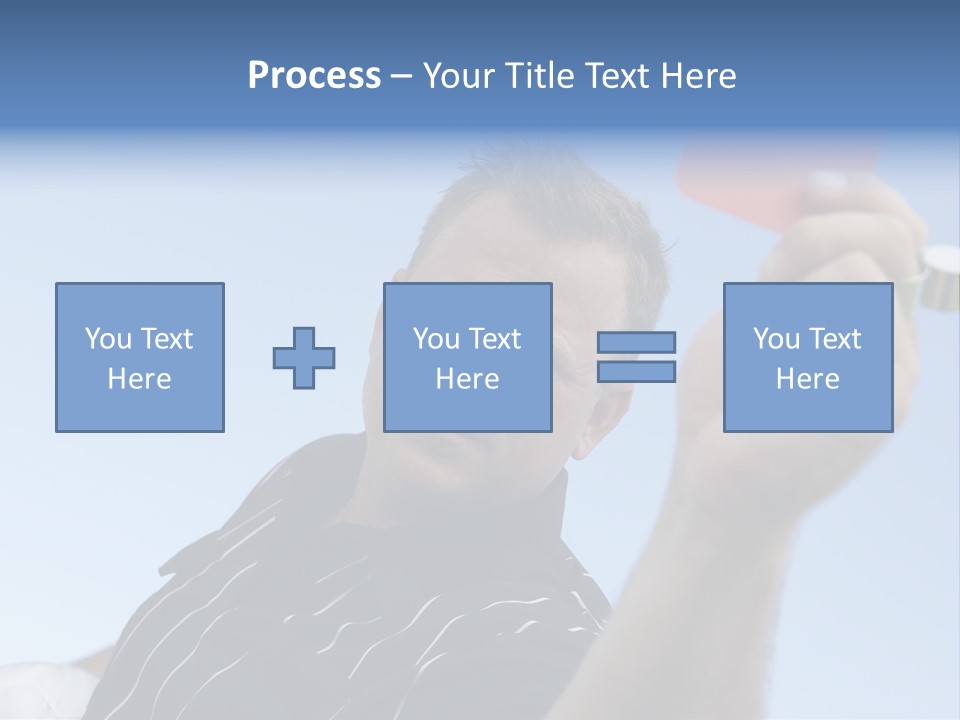 Caucasian Punishment Wrong PowerPoint Template