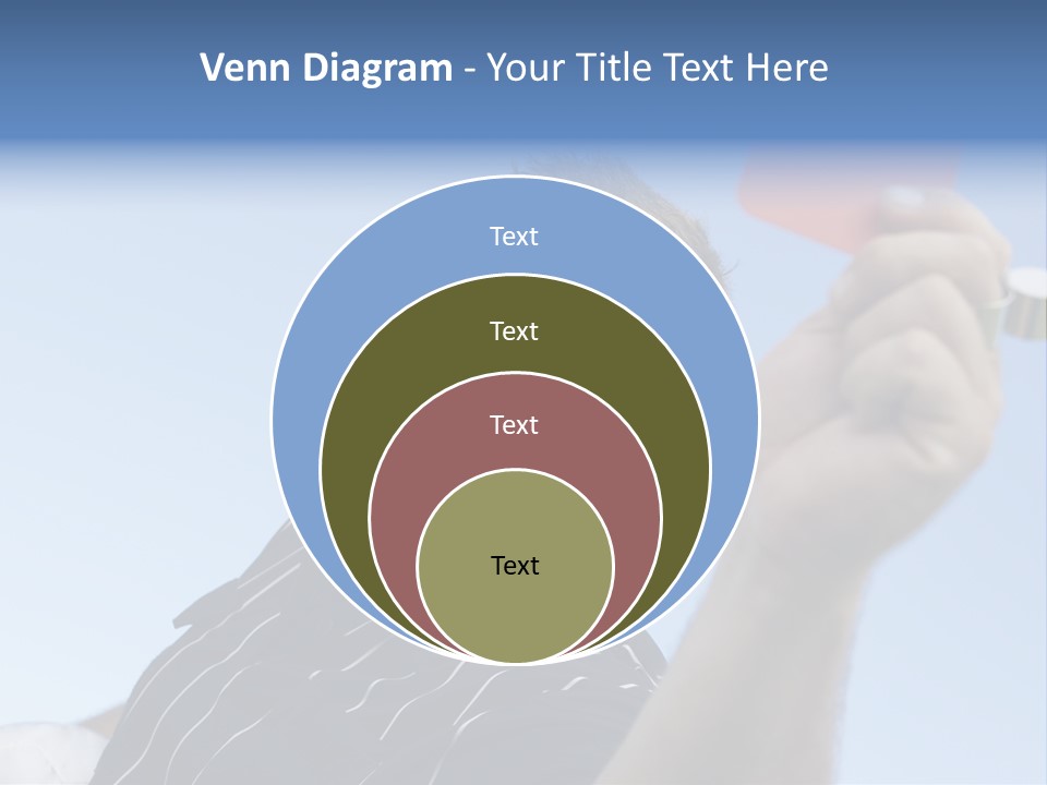 Caucasian Punishment Wrong PowerPoint Template