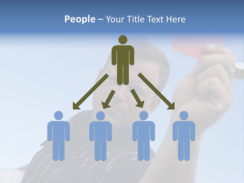 Caucasian Punishment Wrong PowerPoint Template