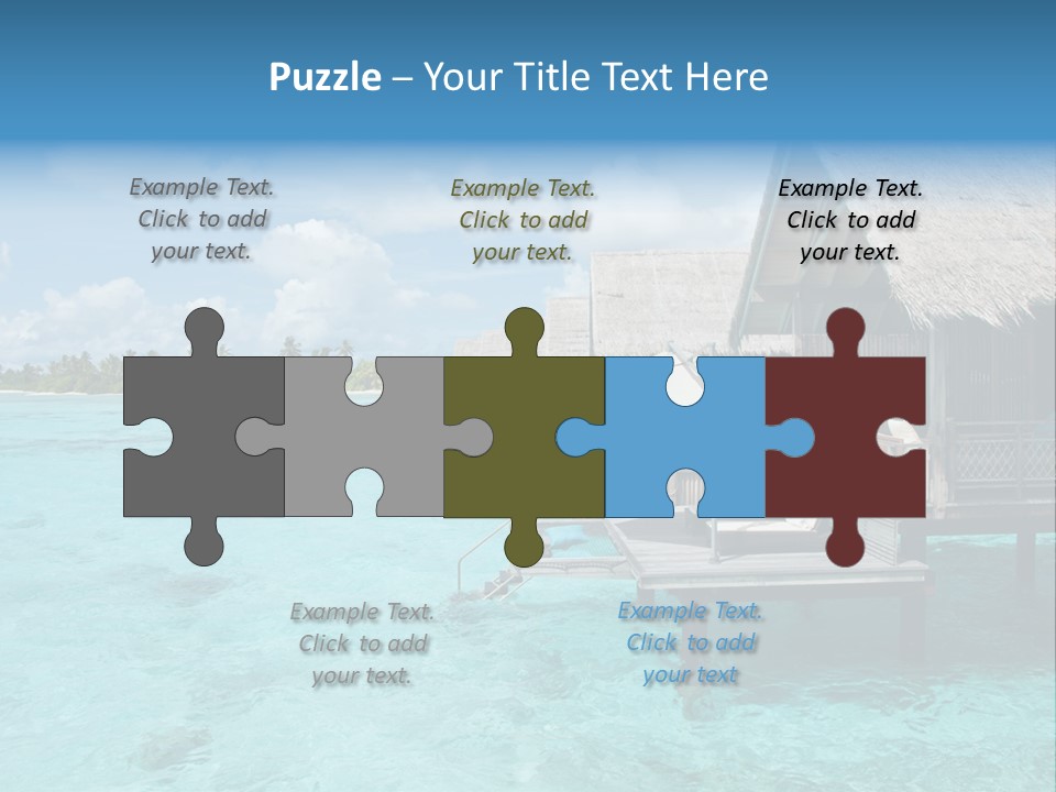 Destinations Water Swimming PowerPoint Template