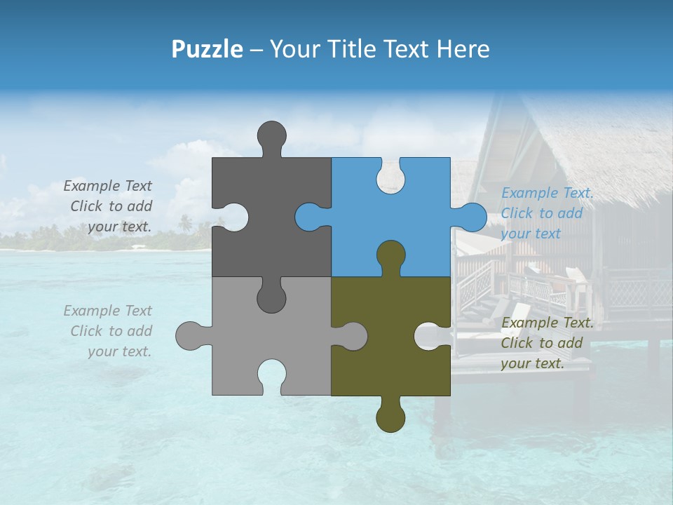 Destinations Water Swimming PowerPoint Template