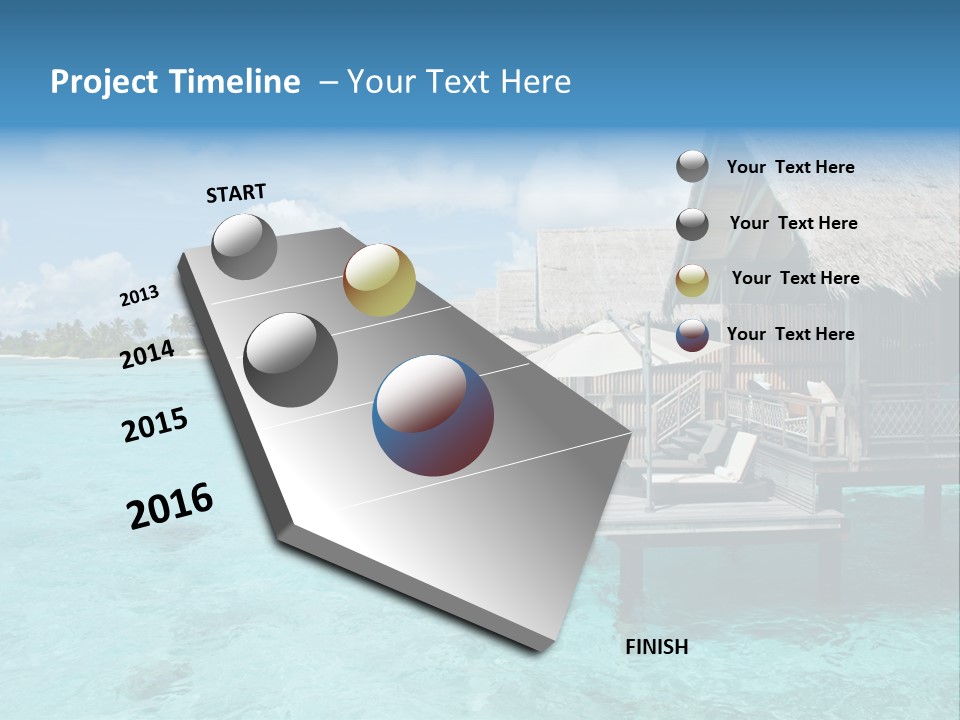 Destinations Water Swimming PowerPoint Template