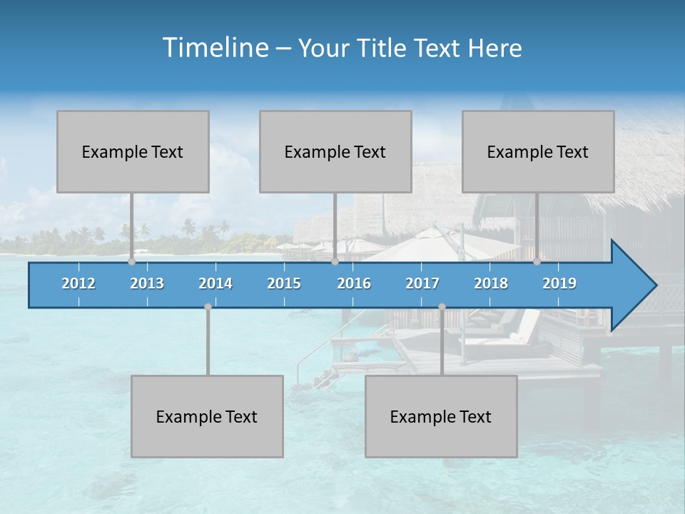 Destinations Water Swimming PowerPoint Template