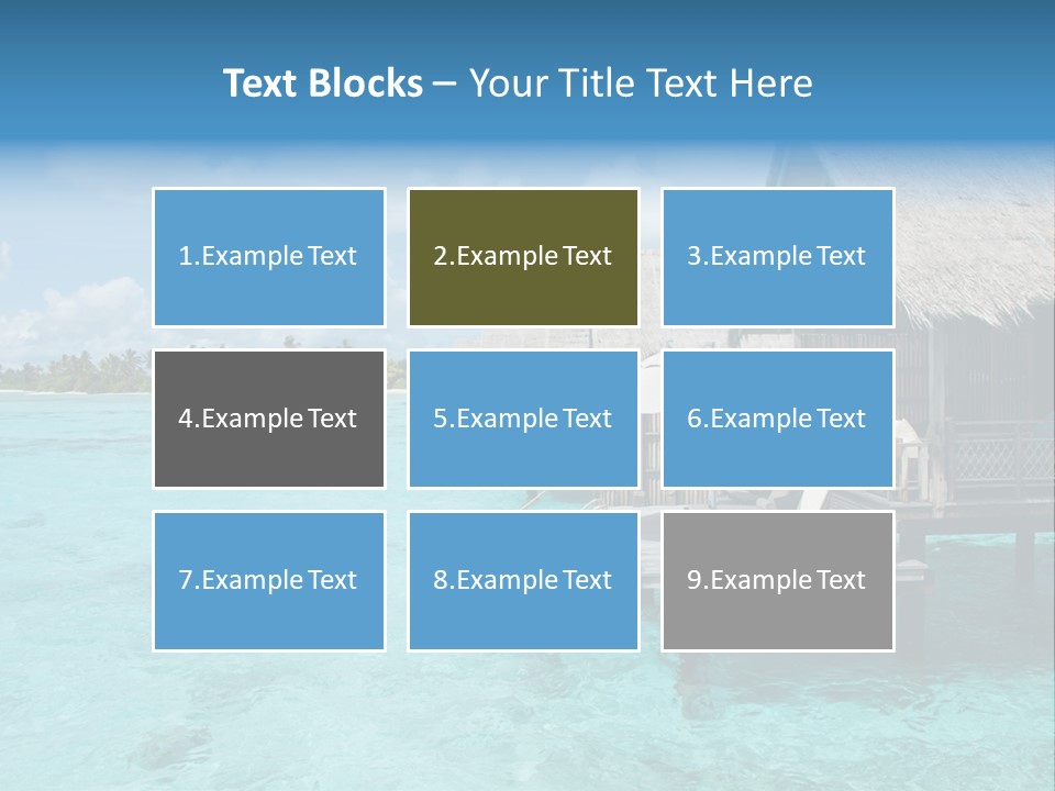 Destinations Water Swimming PowerPoint Template