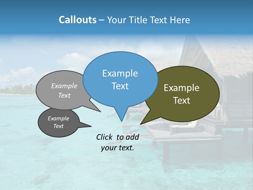 Destinations Water Swimming PowerPoint Template