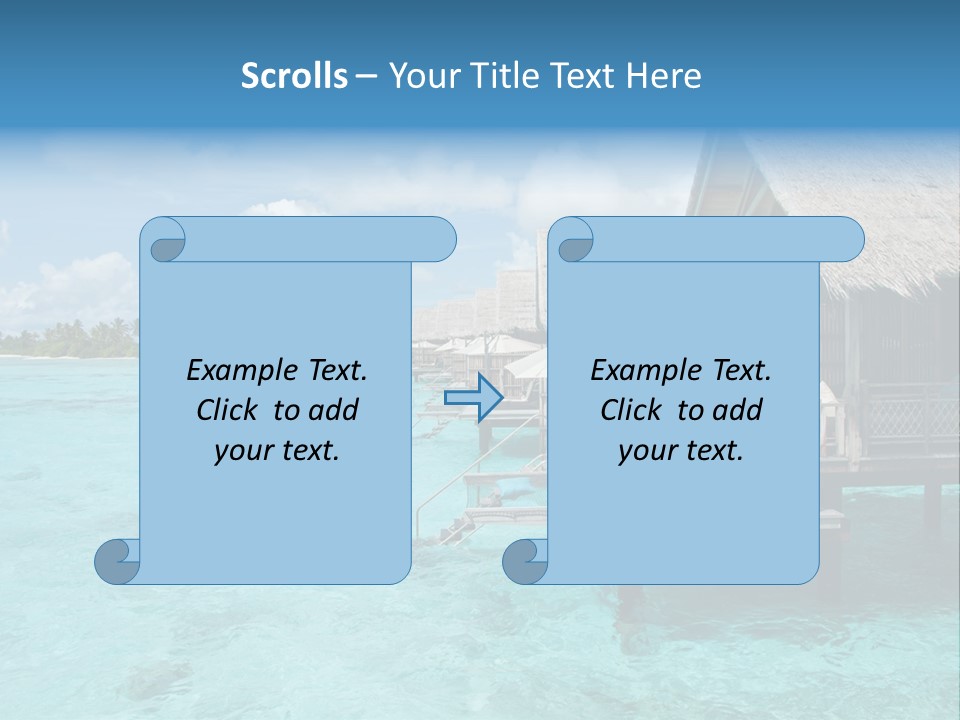 Destinations Water Swimming PowerPoint Template